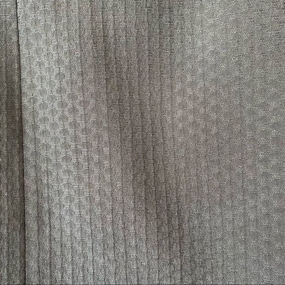 Ann Taylor Black Textured Lined Skirt with Front Button Panel Accent 12P - Picture 2 of 7